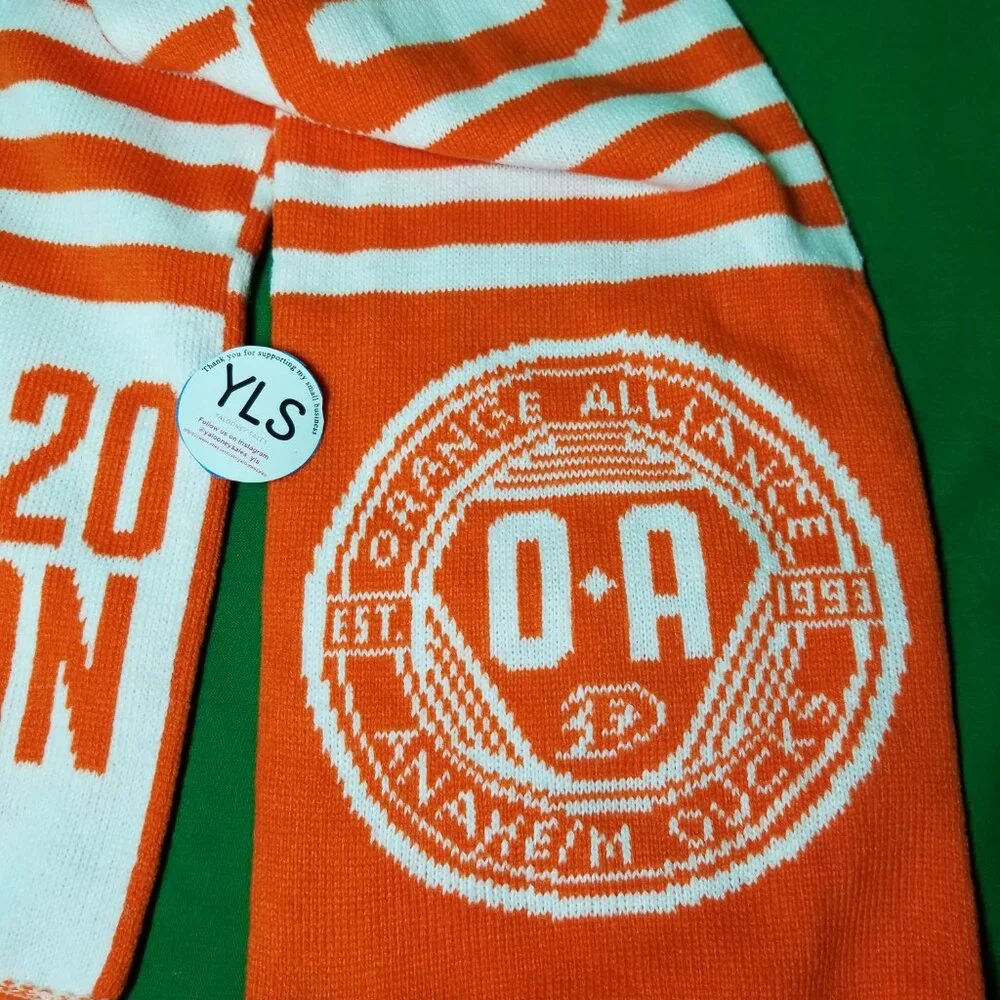 Anaheim Ducks Orange Alliance 2019-20 Season Ticket Holder Scarf EUC